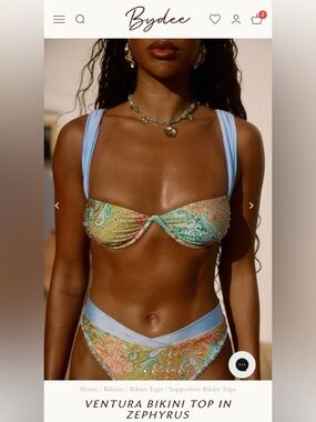 Bydee Bikini Set in Zephyrus Paisley